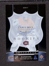 Load image into Gallery viewer, Carey Price 2021-22 Upper Deck Artifacts 2005-06 Clear Cut Retro Rookies #CC05-7
