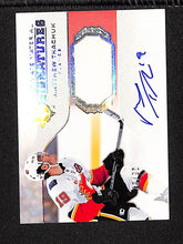 Load image into Gallery viewer, Matthew Tkachuk 2019-20 UD Ultimate Collection Material Signatures #UMS-MT #/99
