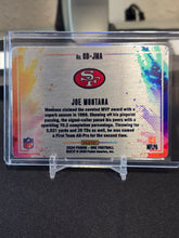 Load image into Gallery viewer, Joe Montana 2024 Panini One Football Color Blast #CB-JMA

