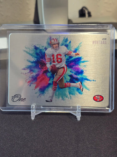 Joe Montana 2024 Panini One Football Color Blast #CB-JMA