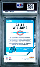 Load image into Gallery viewer, Caleb Williams 2024 Donruss Optic Purple Shock #201 PSA 9
