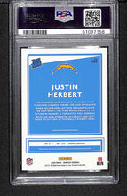 Load image into Gallery viewer, Justin Herbert 2020 Donruss #303 PSA 10
