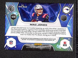 Mac Jones 2021 Panini Elements Proton Patch Autographs Silver #PPA-MJO #/10