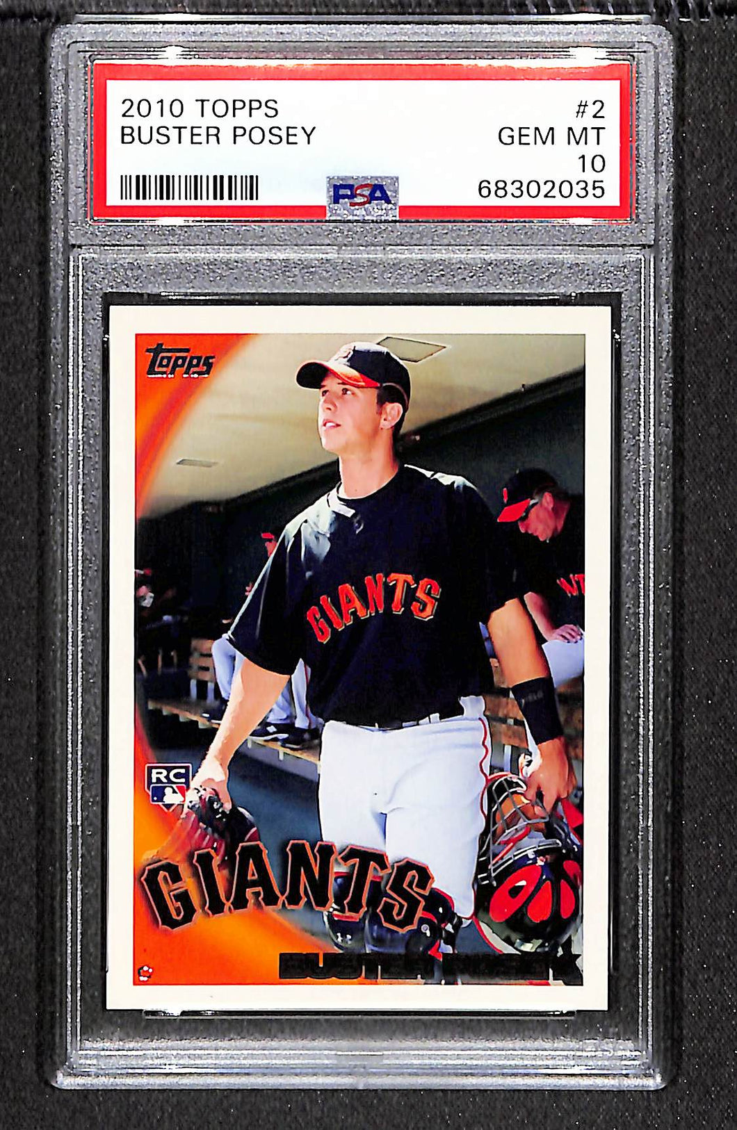 Buster Posey 2010 Topps #2 PSA 10