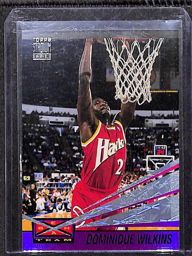 Dominique Wilkins 1993-94 Stadium Club Beam Team #8
