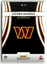Load image into Gallery viewer, Jayden Daniels 2024 Panini Select Turbocharged #12
