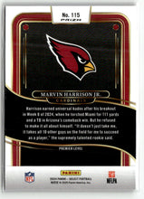 Load image into Gallery viewer, Marvin Harrison Jr. 2024 Panini Select Red &amp; Blue Prizm Shock #115
