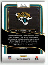 Load image into Gallery viewer, Brian Thomas Jr. 2024 Panini Select Black &amp; Orange Prizm Shock #143
