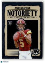 Load image into Gallery viewer, Jayden Daniels 2024 Panini Mosaic Notoriety #19
