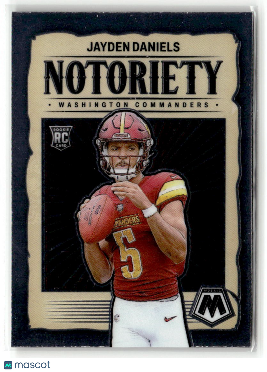 Jayden Daniels 2024 Panini Mosaic Notoriety #19