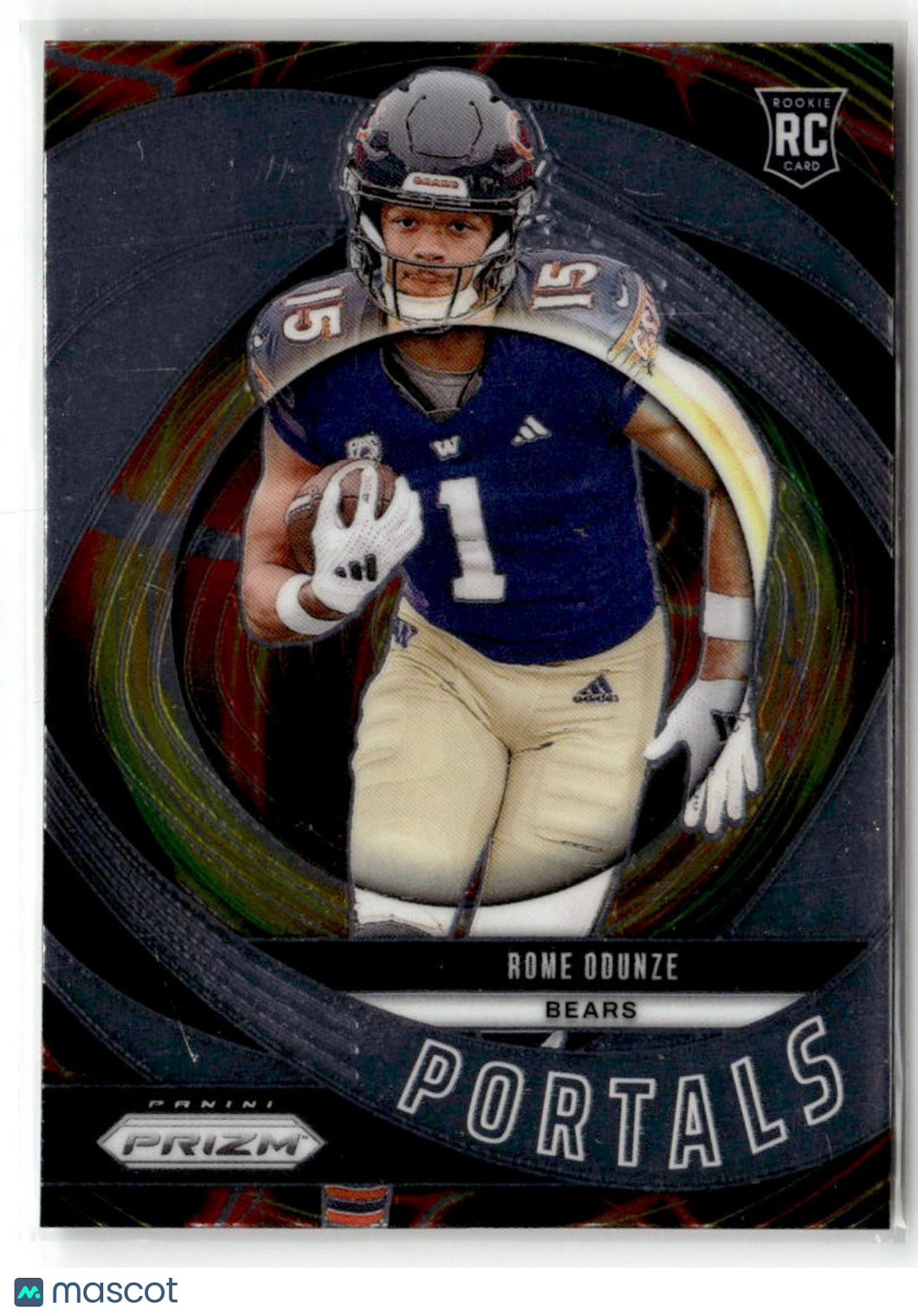 Rome Odunze 2024 Panini Prizm Portals #9