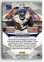 Load image into Gallery viewer, Malik Nabers 2024 Panini Phoenix Silver #221
