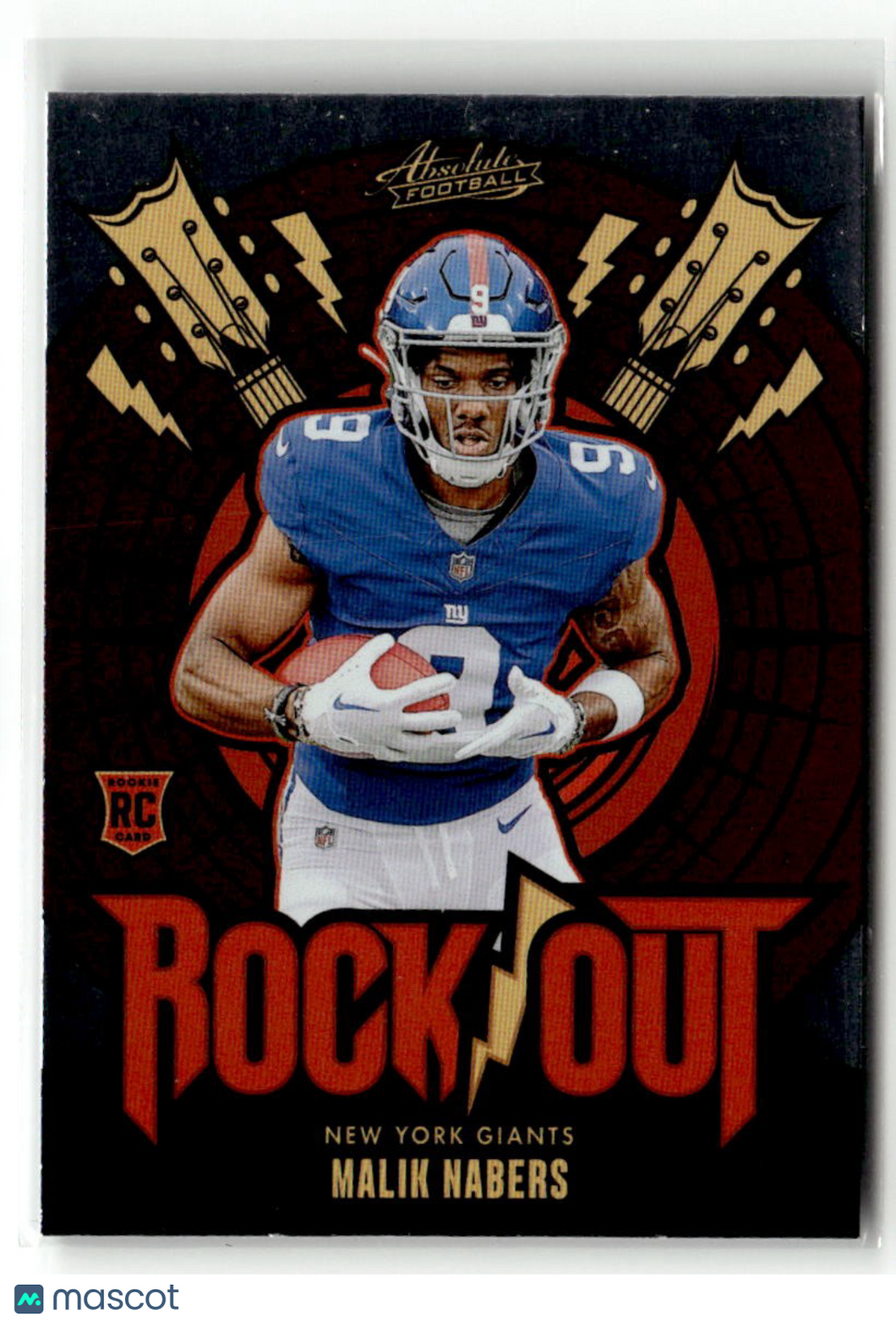 Malik Nabers 2024 Panini Absolute Rock Out #RO-MNS