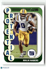 Load image into Gallery viewer, Malik Nabers 2024 Score Protential #4
