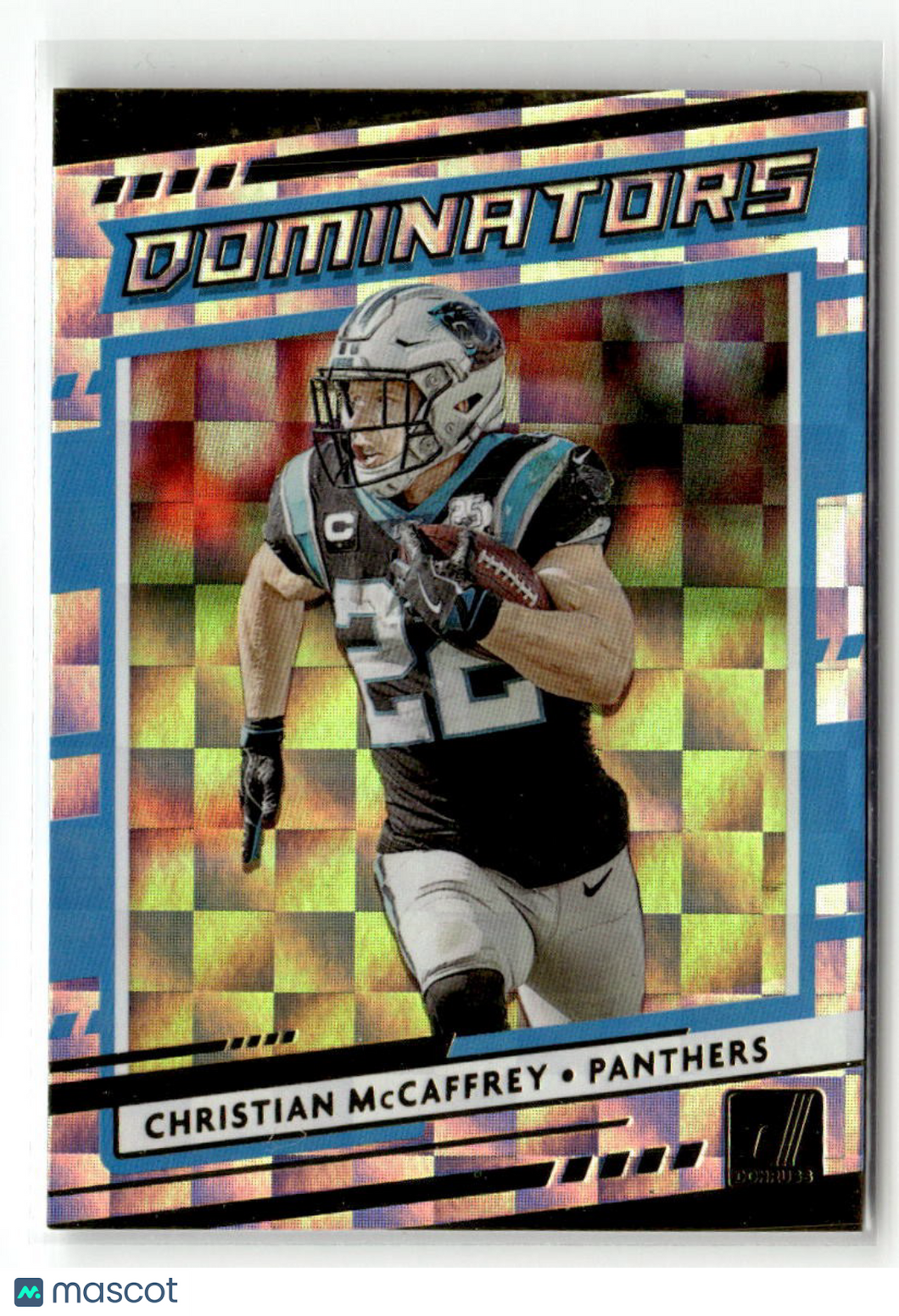 Christian McCaffrey 2020 Donruss Dominators #D-CM