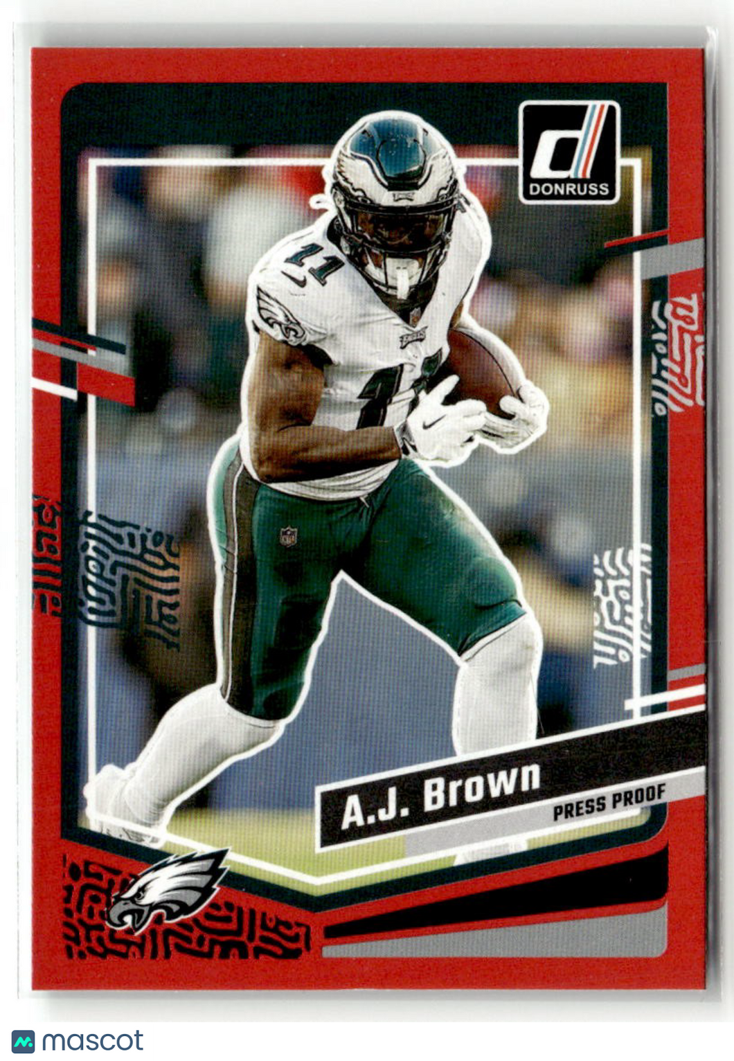 A.J. Brown 2023 Donruss Press Proof Red #236