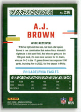 Load image into Gallery viewer, A.J. Brown 2023 Donruss Press Proof Red #236
