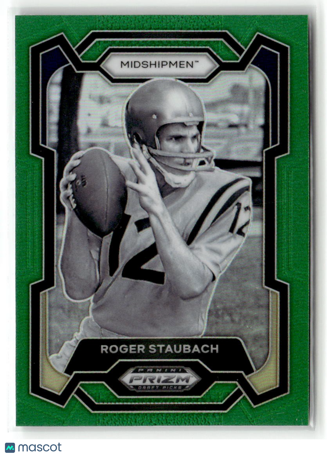 Roger Staubach 2024 Panini Prizm Draft Picks Green #32