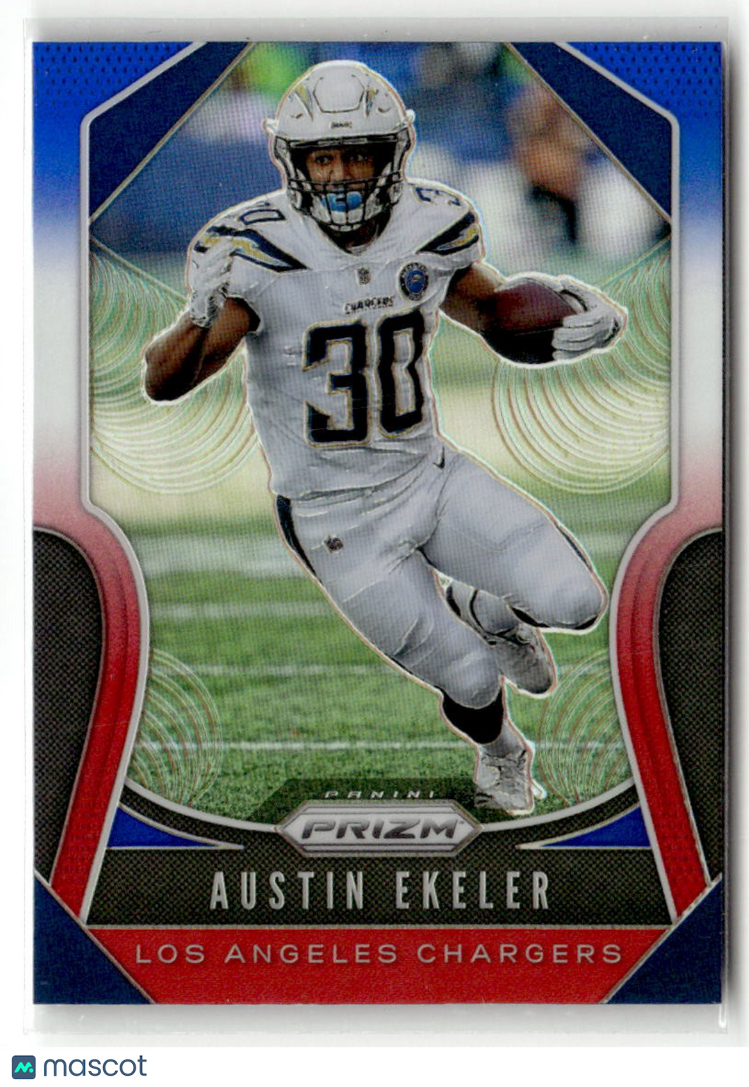 Austin Ekeler 2019 Panini Prizm Red White and Blue #222