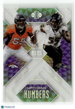 Load image into Gallery viewer, Bradley Chubb / Terrell Suggs 2018 Panini Illusions Matching Numbers #17
