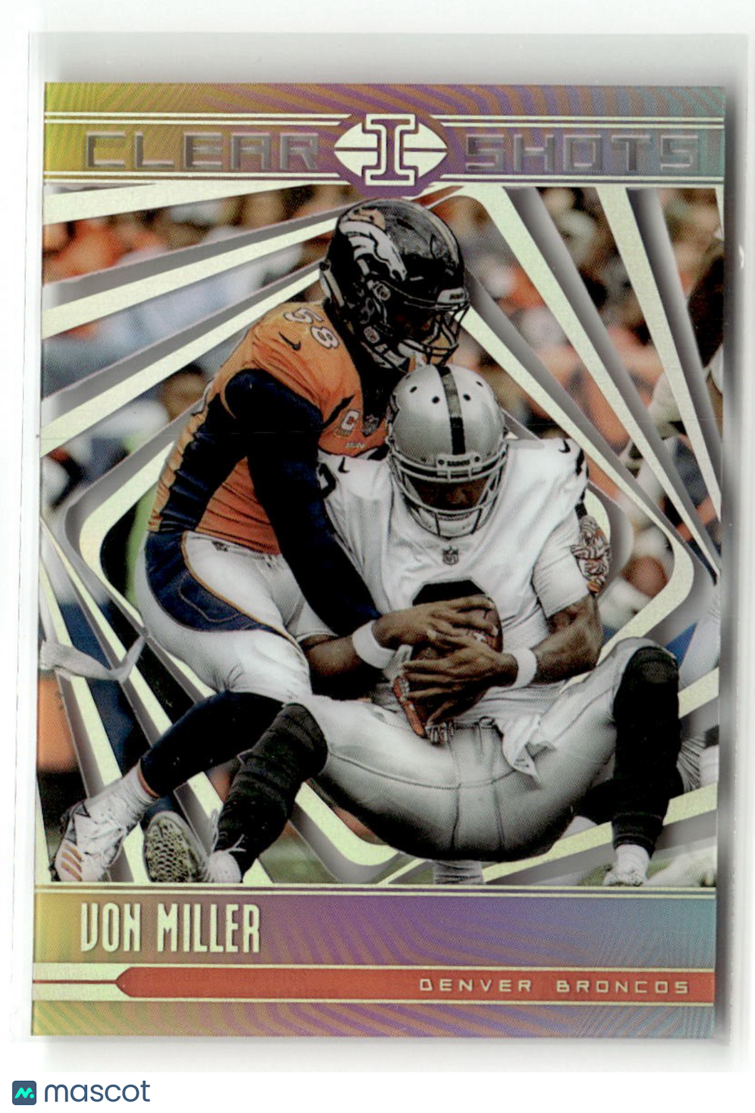 Von Miller 2018 Panini Illusions Clear Shots #CS-VM