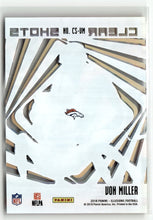 Load image into Gallery viewer, Von Miller 2018 Panini Illusions Clear Shots #CS-VM
