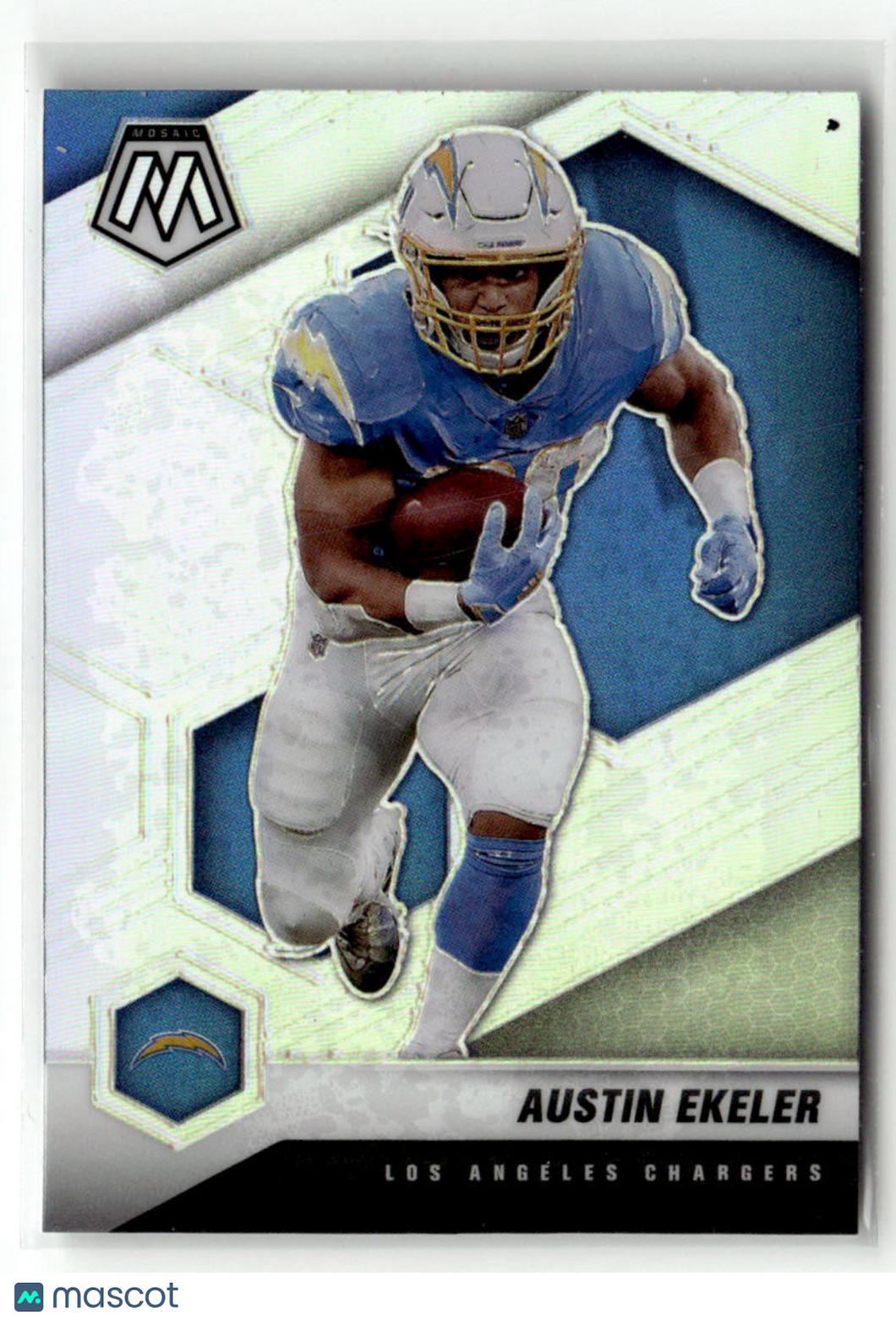 Austin Ekeler 2021 Panini Mosaic Prizm Silver #114