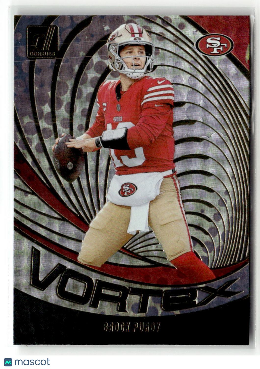 Brock Purdy 2024 Donruss Vortex #VOR-BPU