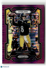 Load image into Gallery viewer, Kenny Pickett 2023 Panini Prizm Purple Pulsar #249

