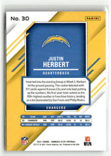 Load image into Gallery viewer, Justin Herbert 2021 Donruss Elite #30

