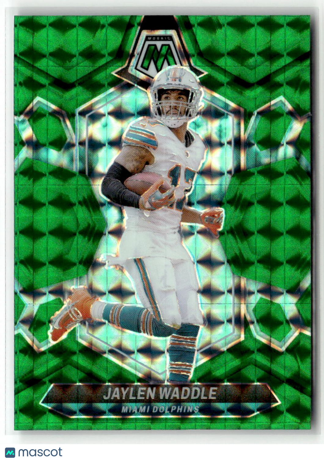 Jaylen Waddle 2024 Panini Mosaic Mosaic Green #138