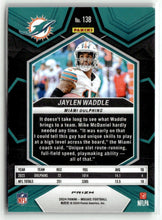 Load image into Gallery viewer, Jaylen Waddle 2024 Panini Mosaic Mosaic Green #138
