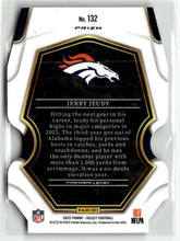 Load image into Gallery viewer, Jerry Jeudy 2022 Panini Select Black and Green Prizm Die Cut #132
