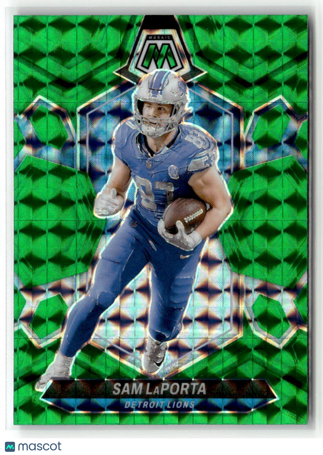 Sam LaPorta 2024 Panini Mosaic Mosaic Green #75