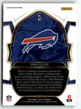 Load image into Gallery viewer, Josh Allen 2022 Panini Select #97
