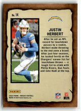 Load image into Gallery viewer, Justin Herbert 2024 Panini Mosaic Notoriety #14
