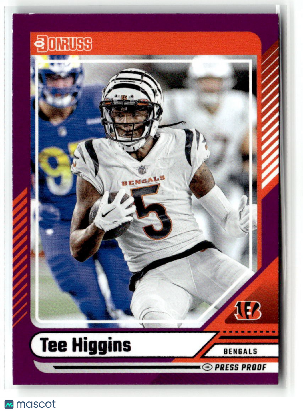 Tee Higgins 2024 Donruss Press Proof Purple #82