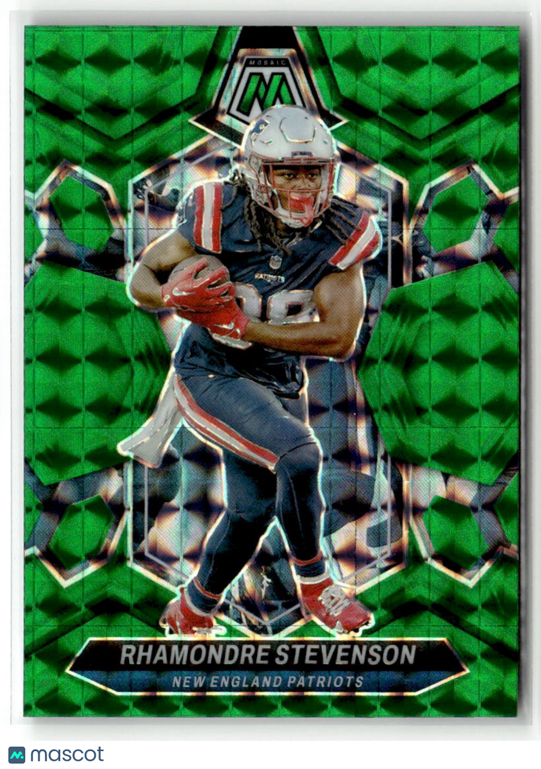Rhamondre Stevenson 2024 Panini Mosaic Mosaic Green #149