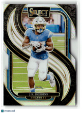 Load image into Gallery viewer, J.K. Dobbins 2024 Panini Select Silver Prizm Die Cut #162
