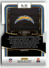 Load image into Gallery viewer, J.K. Dobbins 2024 Panini Select Silver Prizm Die Cut #162
