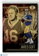 Load image into Gallery viewer, Jared Goff 2020 Panini Illusions Trophy Collection Bronze #71 #/499
