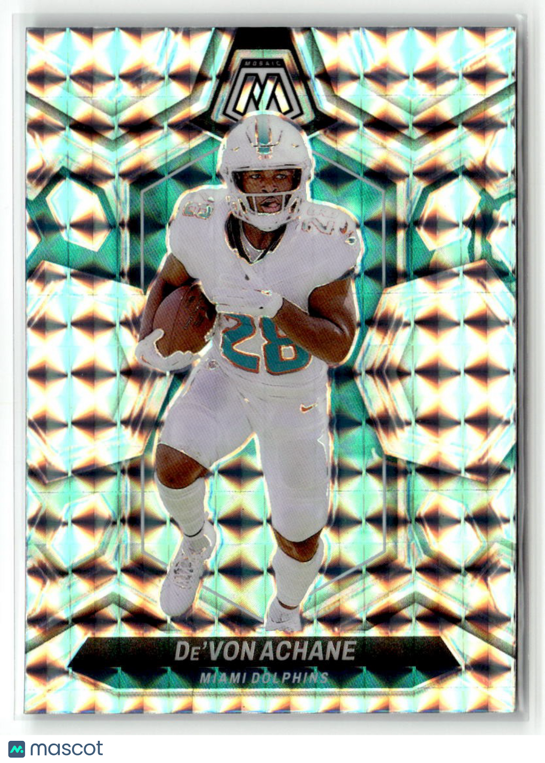 De'Von Achane 2024 Panini Mosaic Mosaic #135