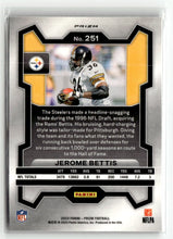 Load image into Gallery viewer, Jerome Bettis 2023 Panini Prizm Purple Pulsar #251
