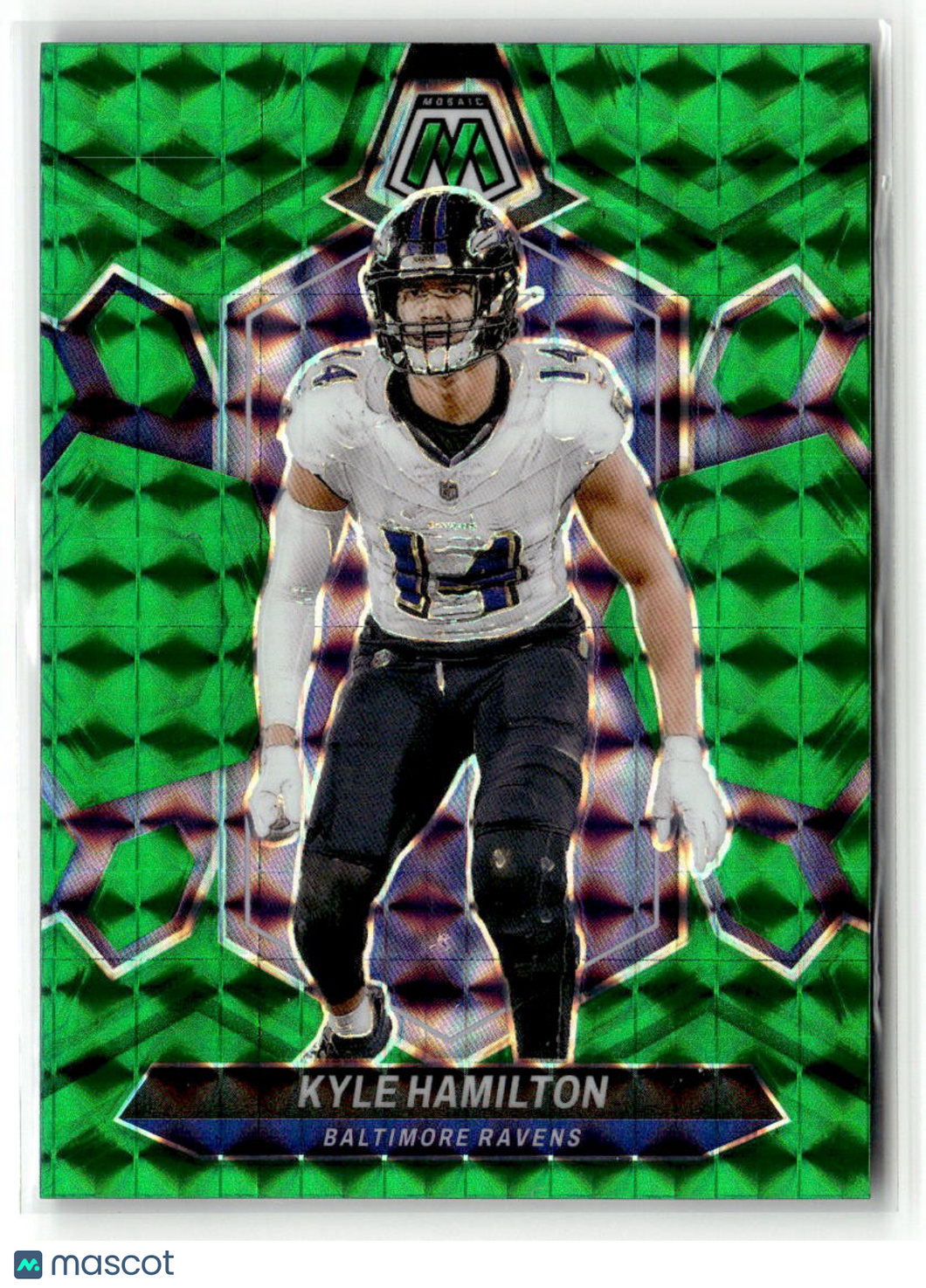 Kyle Hamilton 2024 Panini Mosaic Mosaic Green #21