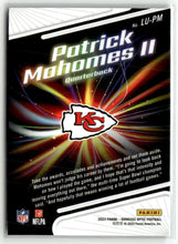 Load image into Gallery viewer, Patrick Mahomes II 2023 Donruss Optic Light It Up! #LU-PM
