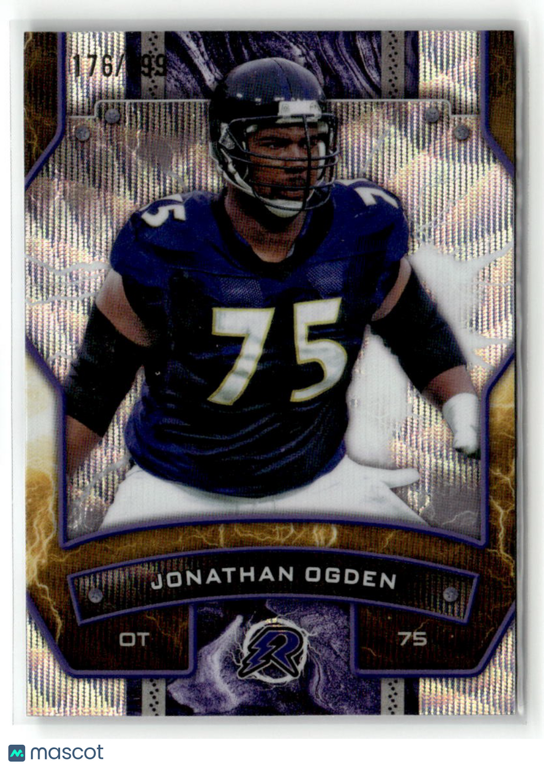 Jonathan Ogden 2024 Topps Resurgence Surge /399 #4