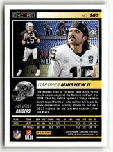 Load image into Gallery viewer, Gardner Minshew II 2024 Panini Encore Orange #103 #/99
