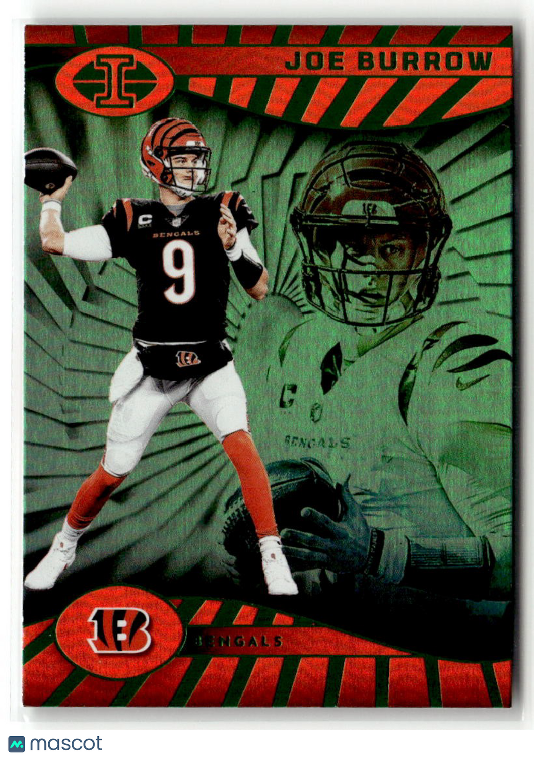 Joe Burrow 2024 Panini Illusions Emerald Trophy Collection #16