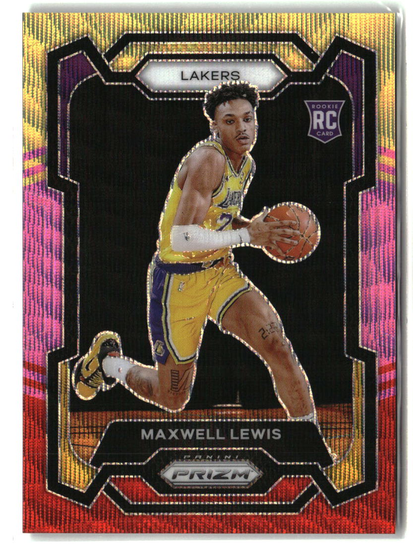 Maxwell Lewis 2023-24 Panini Prizm Prizms Multi Wave #143 #/88