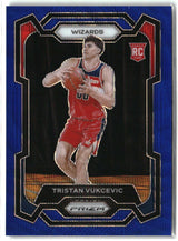 Tristan Vukcevic 2023-24 Panini Prizm Prizms Blue Wave #126